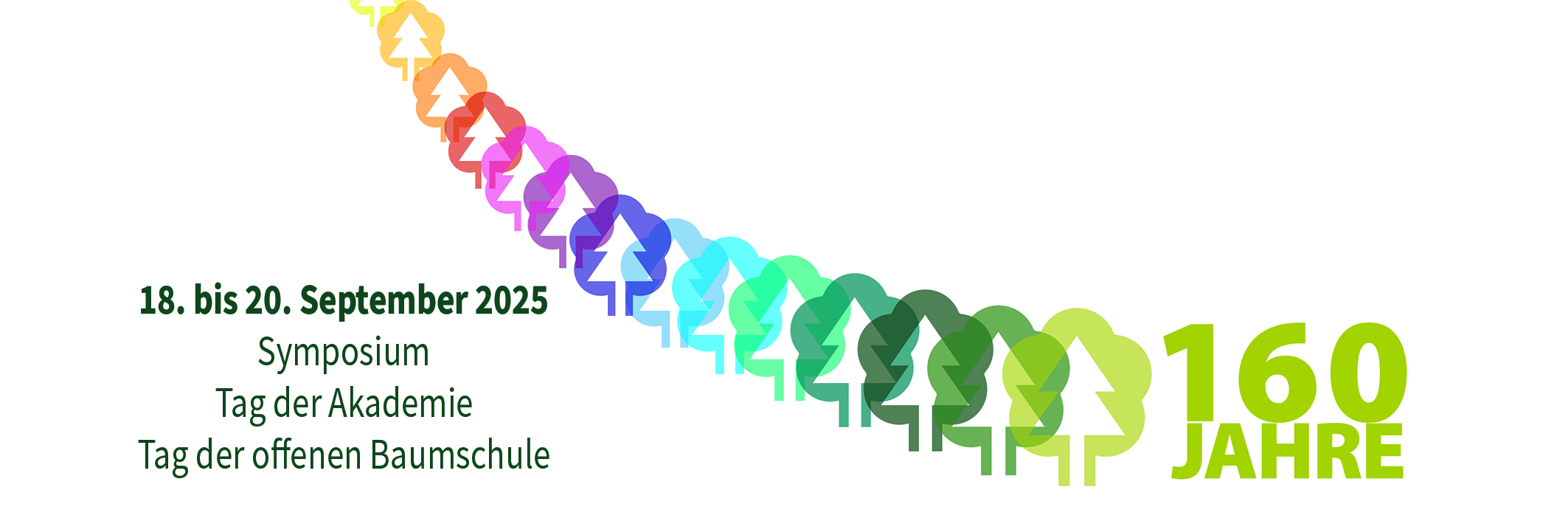Regenbogenfarbenes LvE Logo